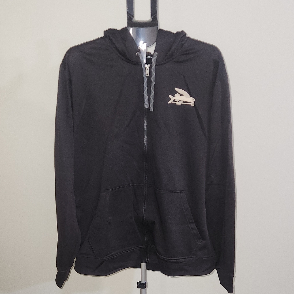 Patagonia Black Zip-Up Hoodie. Size XL